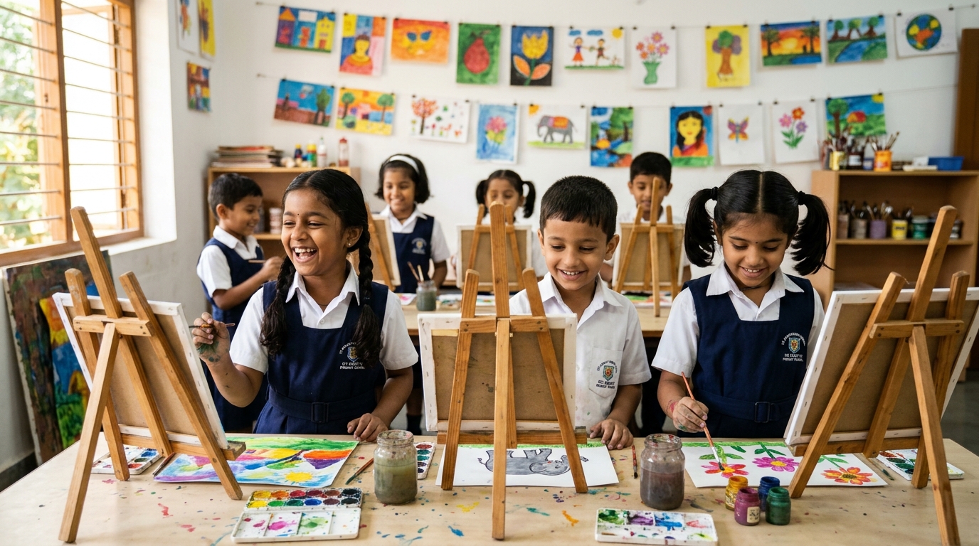 Creative Arts, Painting & Motor Skills